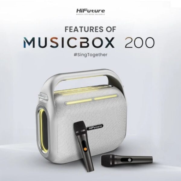 HiFuture MUSICBOX 200 — Parlante portátil multifunción