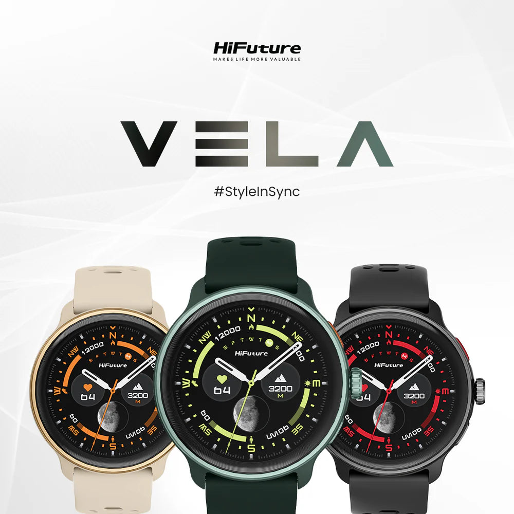 HiFuture VELA — Smartwatch deportivo y elegante