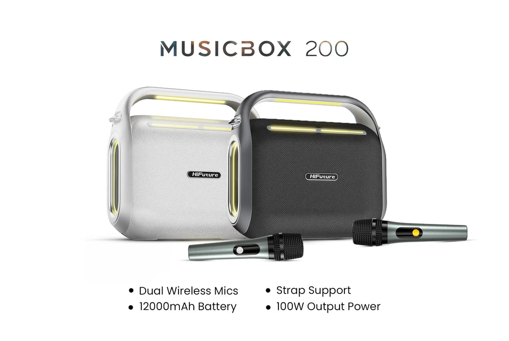HiFuture MUSICBOX 200 — Parlante portátil multifunción
