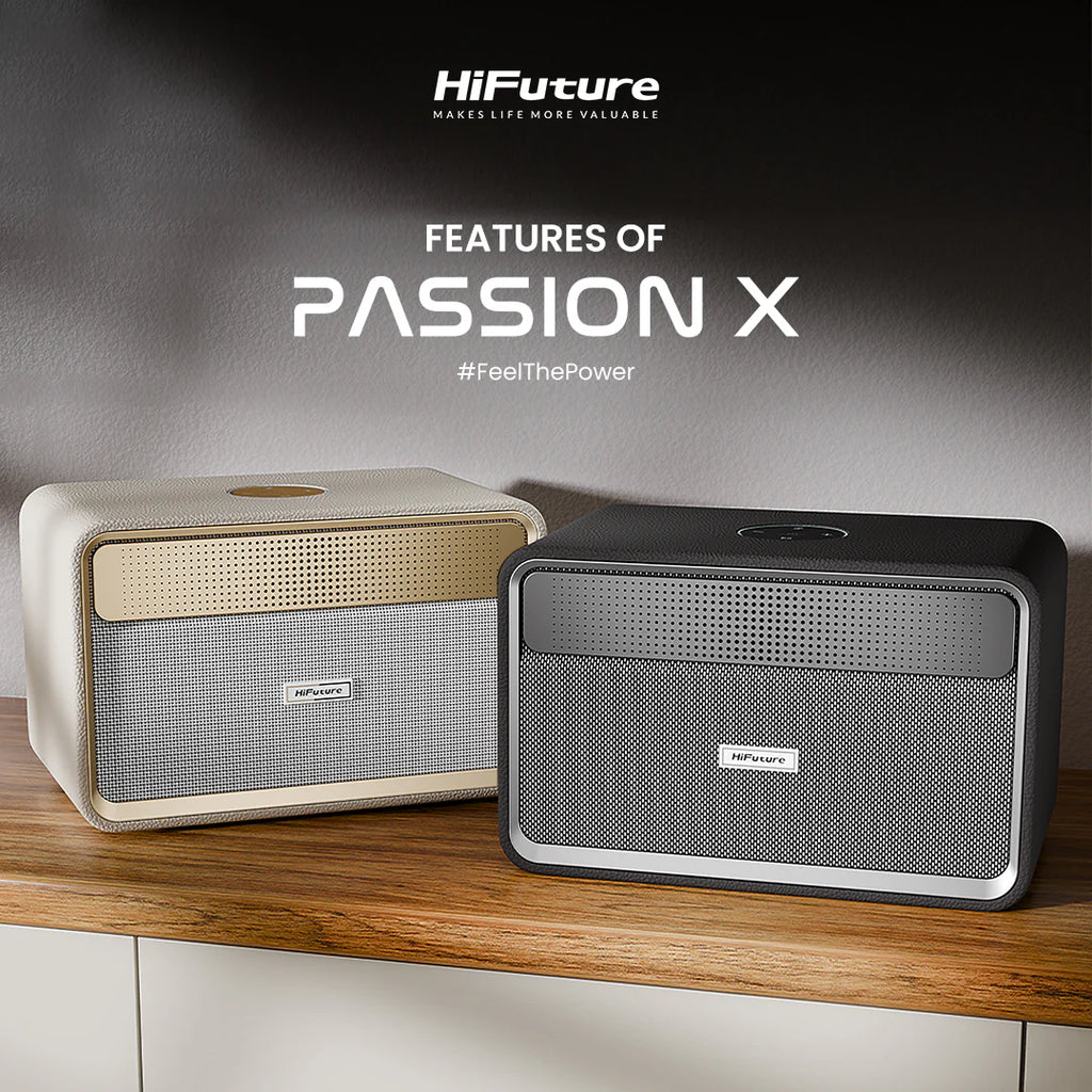 HiFuture PASSION X — Parlante portátil elegante y potente